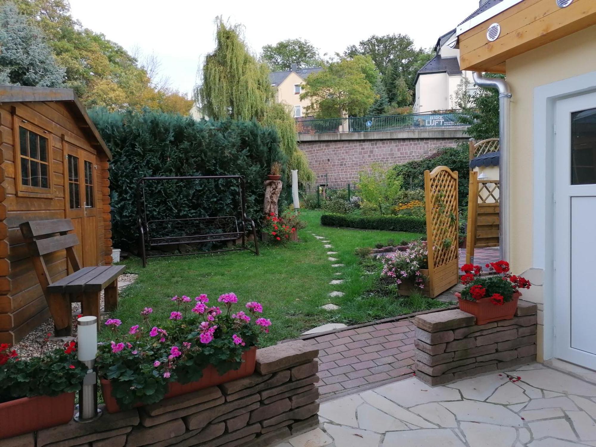Ferienwohnung Urlaub Und Arbeit In Waldheim Exterior foto